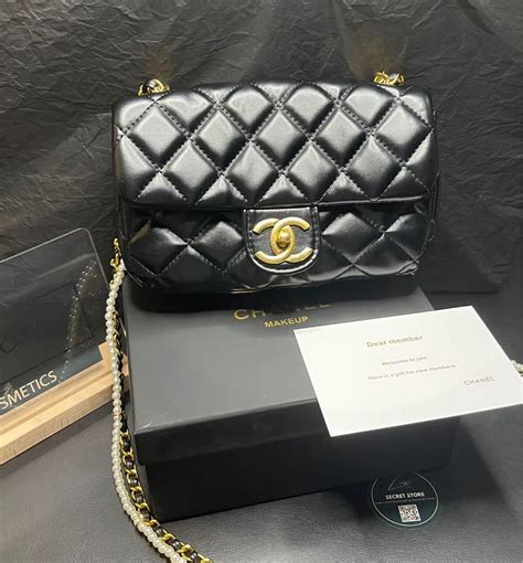 buy chanel makeup bag|chanel makeup bag free gift.